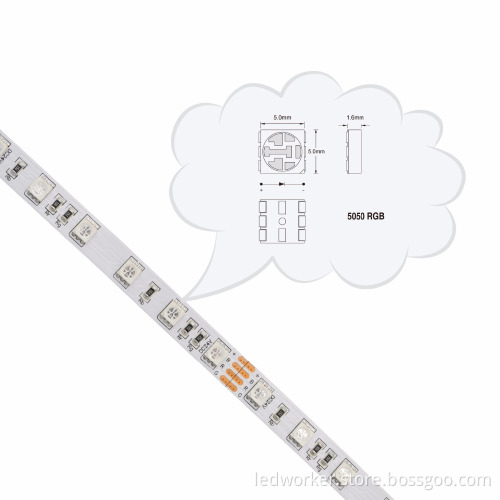 12V/24V RGB Music Sound Control LED Strip Light
